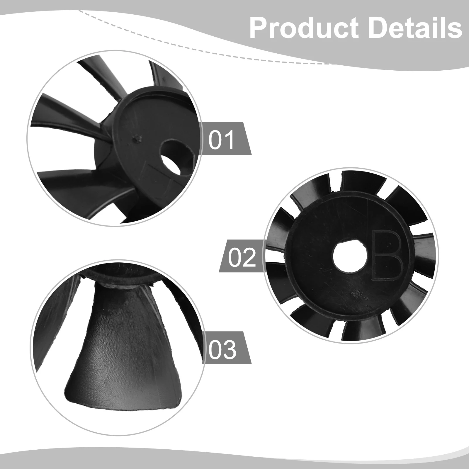 Air Compressor Fan Blade Direct-Connected Air PumpMotorCooling Fan For 550W/750W Air Compressor Tool Part