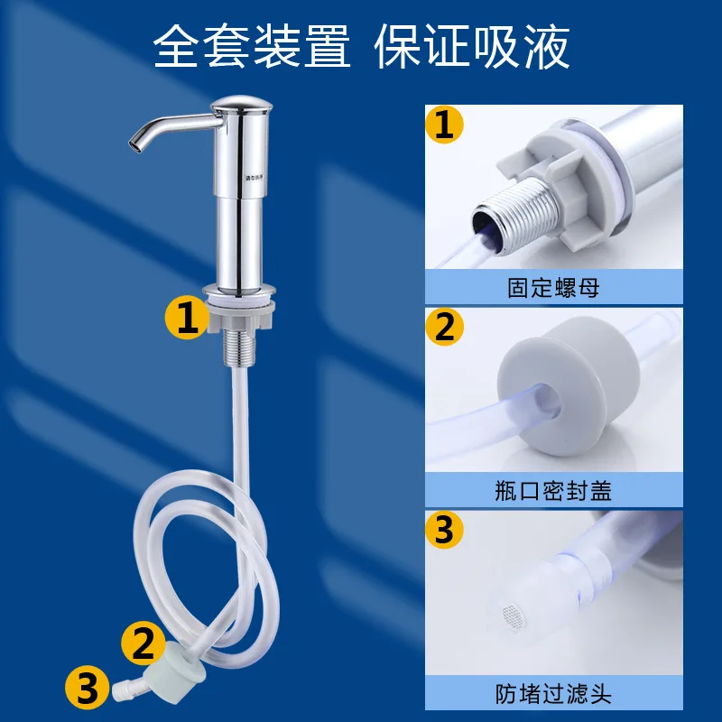 Dish soap dispenser, hand soap dispenser