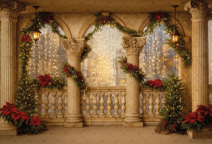 Mehofond 사진 배경 메리 크리스마스 정문 트럭 크리스마스 트리 선물 어린이 가족 초상화 장식 배경 사진 스튜디오