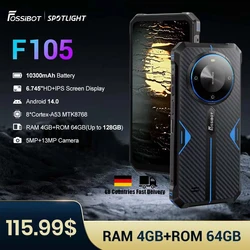 [World Premeire] FOSSiBOT F105 Rug Phone 6.745