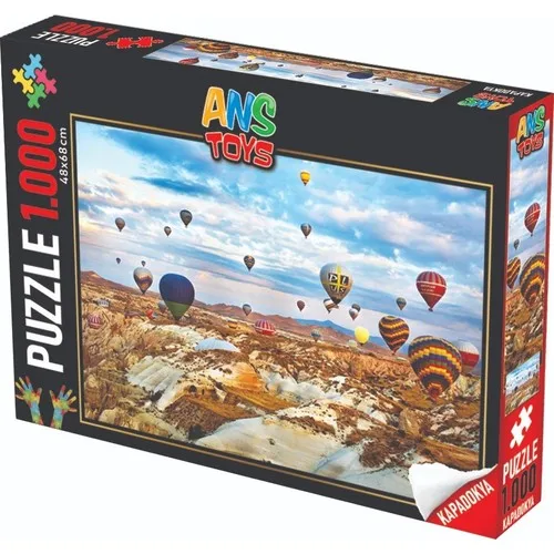 Ans Toys Cappadocia Themed 1000 Piece Jigsaw Puzzle