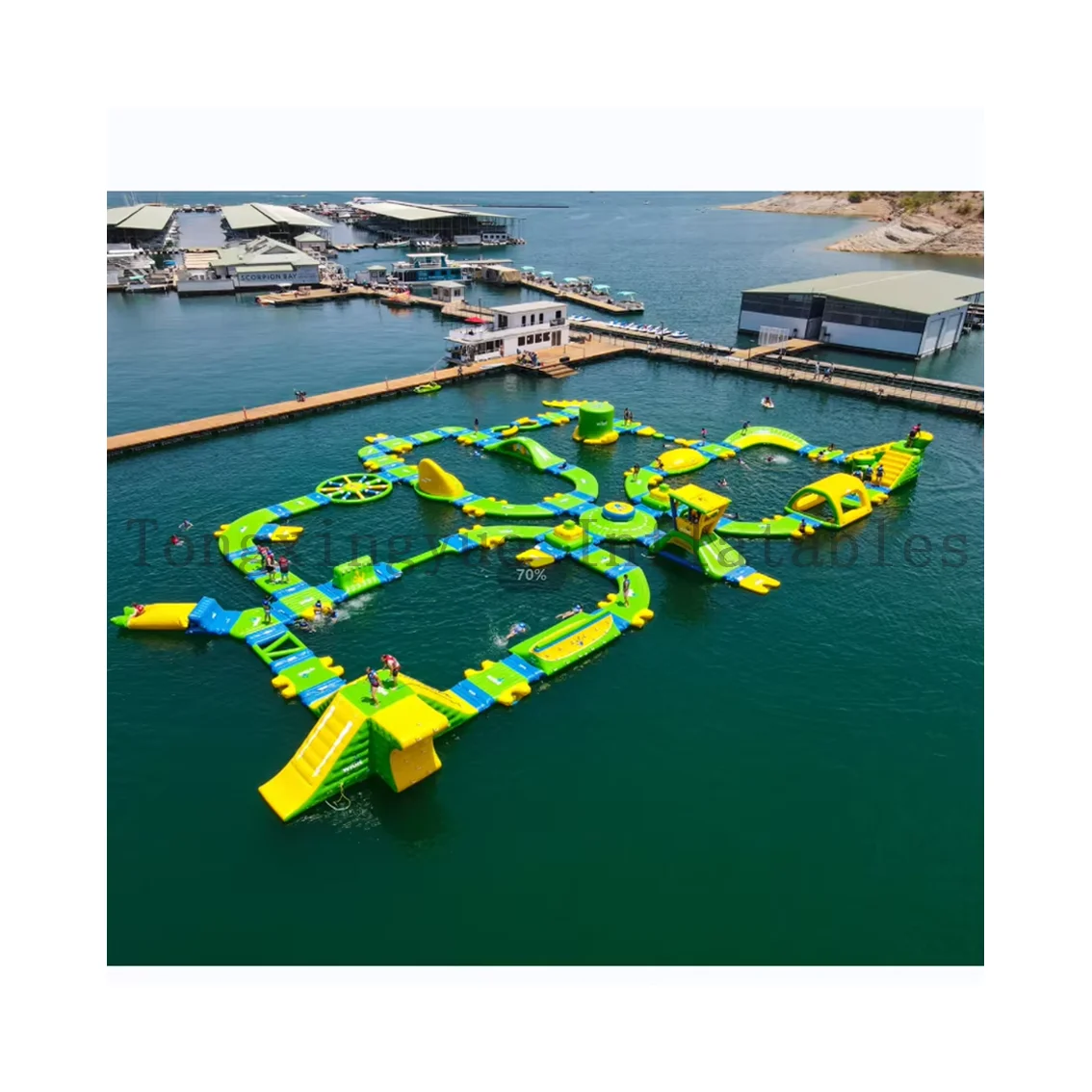 High Quality Inflatables Water Park Aqua Park New Floating Water Park for Salepromote sales
