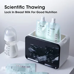 Milk Warmer Baby Bottle Heater Disinfect Automatic Hot Milk Insulation Baby Breast Thermostat Milk Bottle Sterilizer