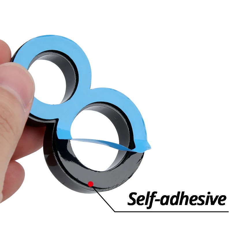 1pc 60mm Exterior House Number Outdoor Self Adhesive Numbers 3D Plastic Apartment Door Numbers Mailbox Address Stickers #0-9