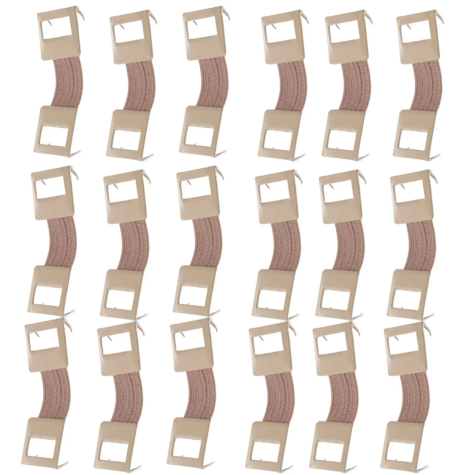 

50pcs Aluminum Buckle Bandage Clips Stretch Fabric Water Proof Rust Proof Elastic Compression Support Metal Clasps Body Wrap