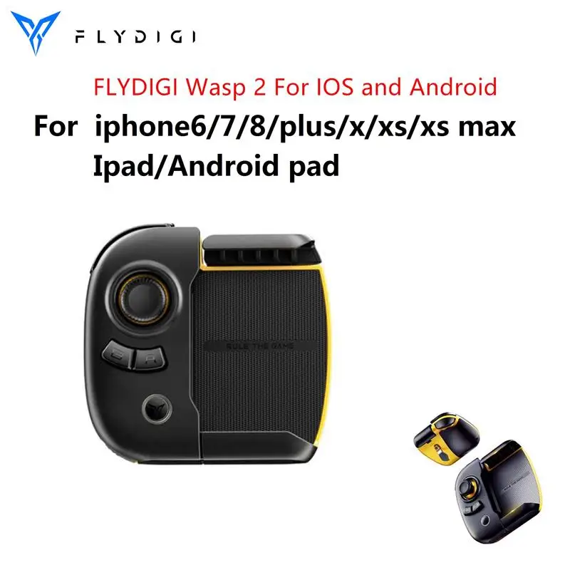 

New Original Flydigi WASP 2 Wasp X Wasp N Gamepad Pubg Wireless Smart Controller iOS Android for iphone plus ipad