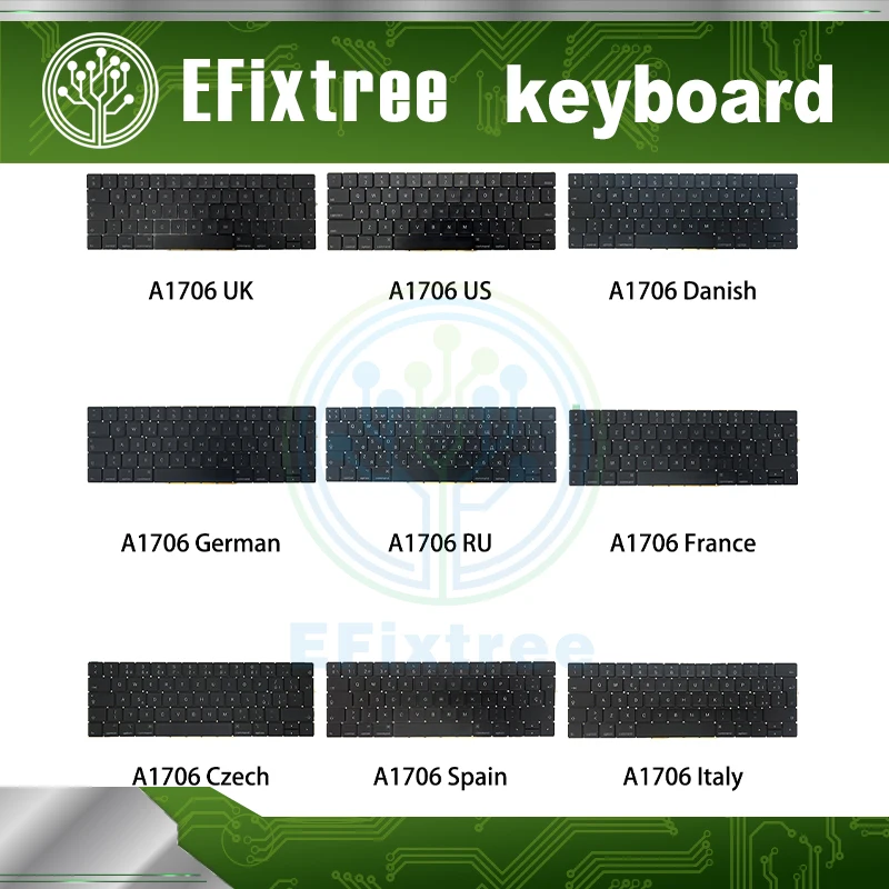 Original Laptop Keyboard For Macbook Pro Retina 13.3