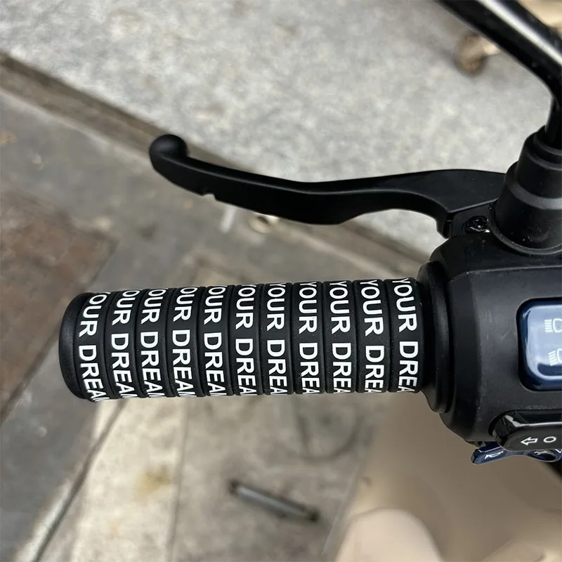 30mm Motorrad-Lenkergriffe Rutschfeste O-Ringe Silikon-Griffabdeckung Elektrofahrrad-Griff Rutschfester Ring – Detail 9