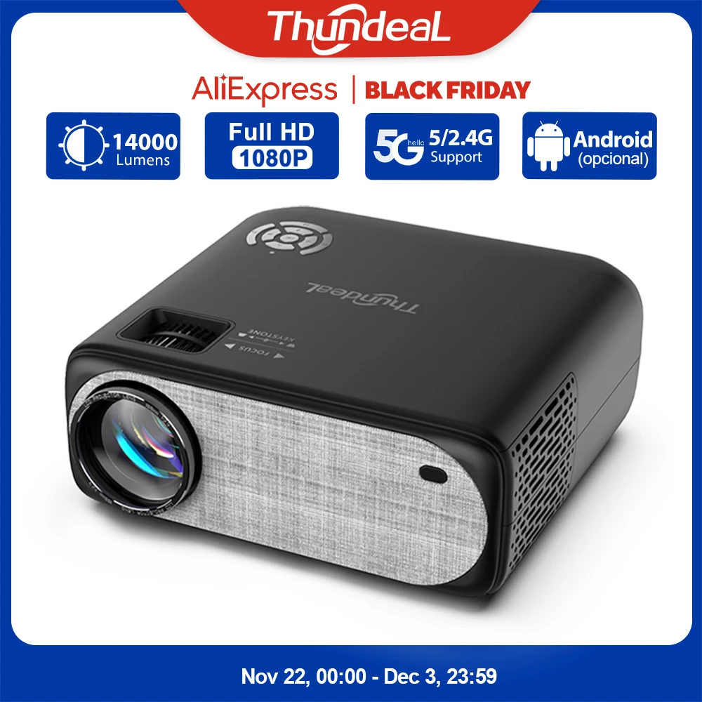 Full HD Projector 1080P 2K 4K WiFi LED Video Proyector TD97 Home Theater Android TD97W 4K Projector Movie Cinema Beamer