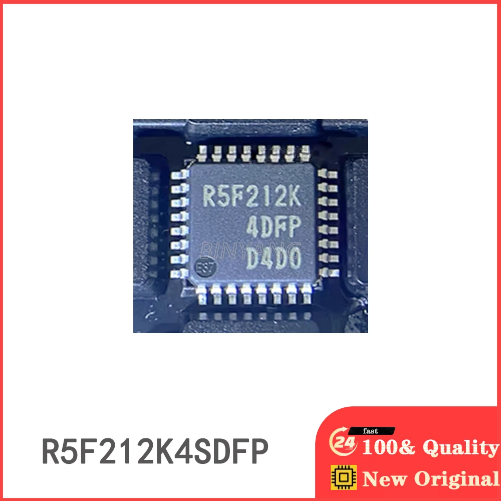 (5piece) 100%  R5F212K4SDFP  R5F212K4SD  QFP  New Original Stock IC Electronic Components