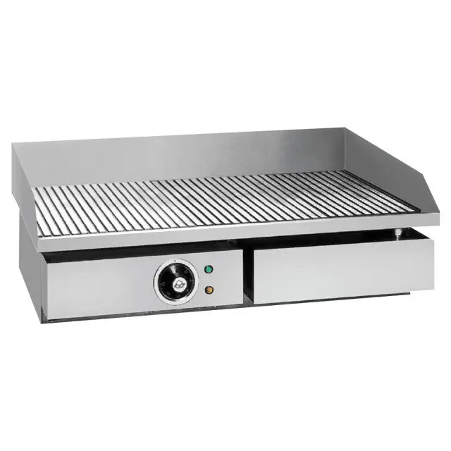Restaurant Kitchen Countertop Griddle Commercial Stainless Steel Flat Top Electric Griddle Grill Pan for Indoor Outdoor Use