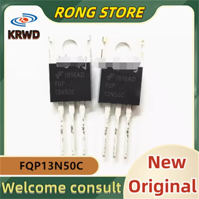 (5 uds) Chip IC nuevo y Original FQP13N50C TO-220 13A 500V FQP13N50