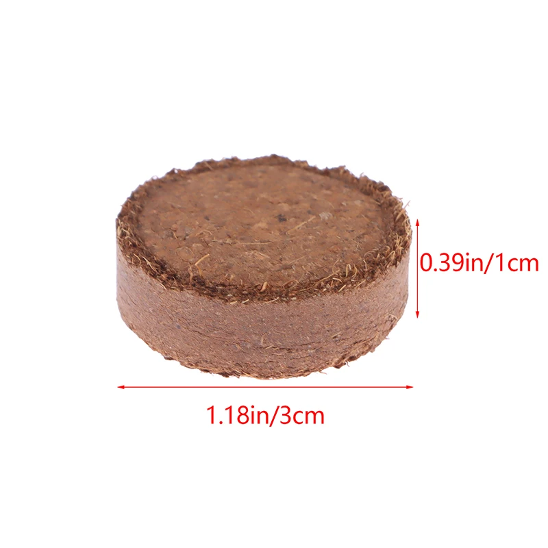 5 Pcs Compressed Coco Coir Fiber Potting Soil Coir Medium Coconut Soil Coir Bricks For Indoors Or Outdoors Bonsai Herbs Supplies