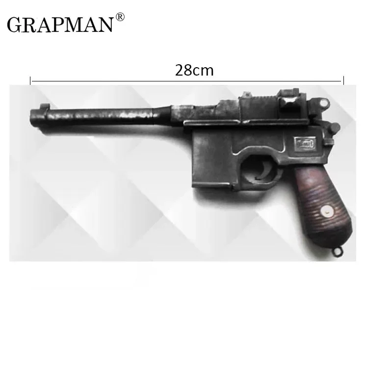 1:1 C96 Gun Paper Model Weapon Firearms 3D Hand-made Drawings Military Paper Puzzle