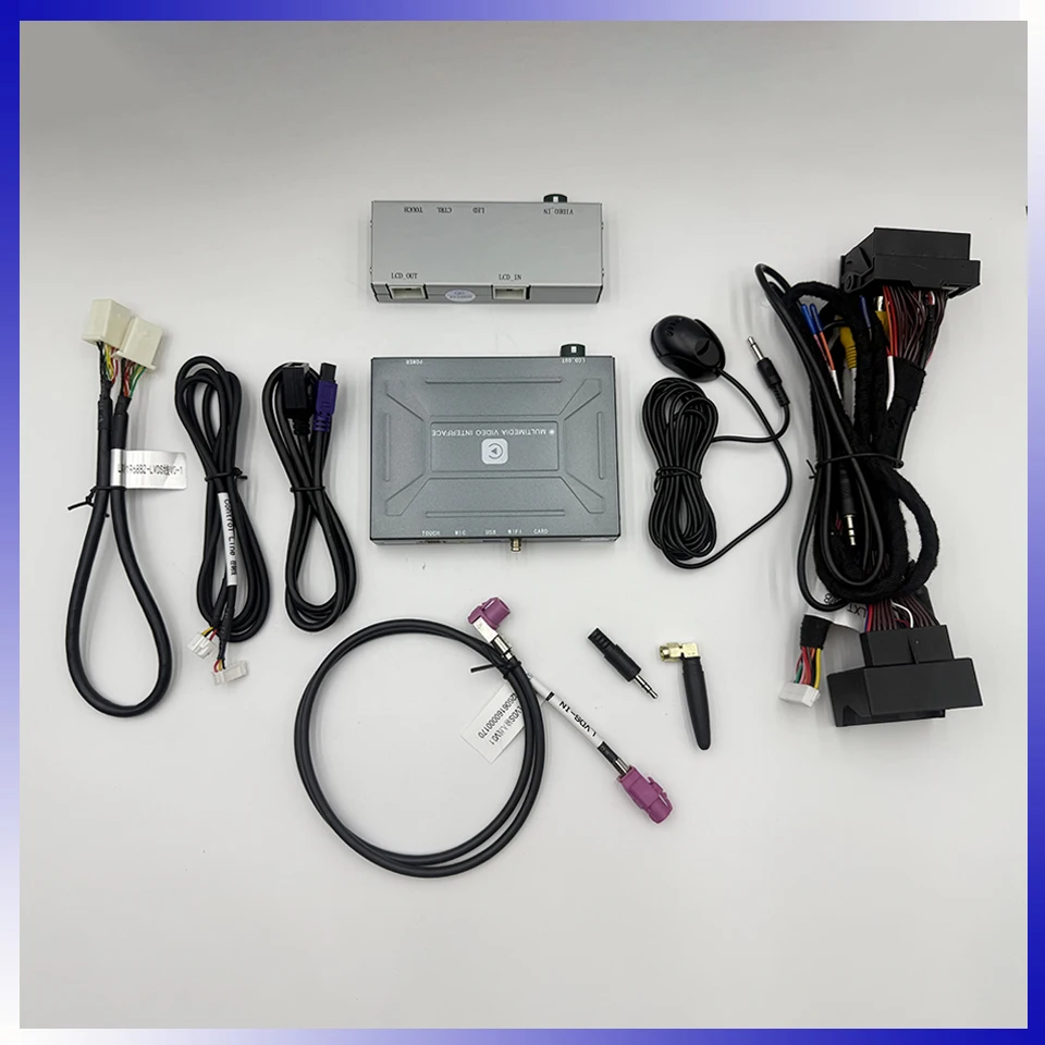 RideMedia Plug and Play Apple CarPlay Android Auto AirPlay Integration for Mercedes NTG4 2005- 2011 Class C GL GLC E S GLK