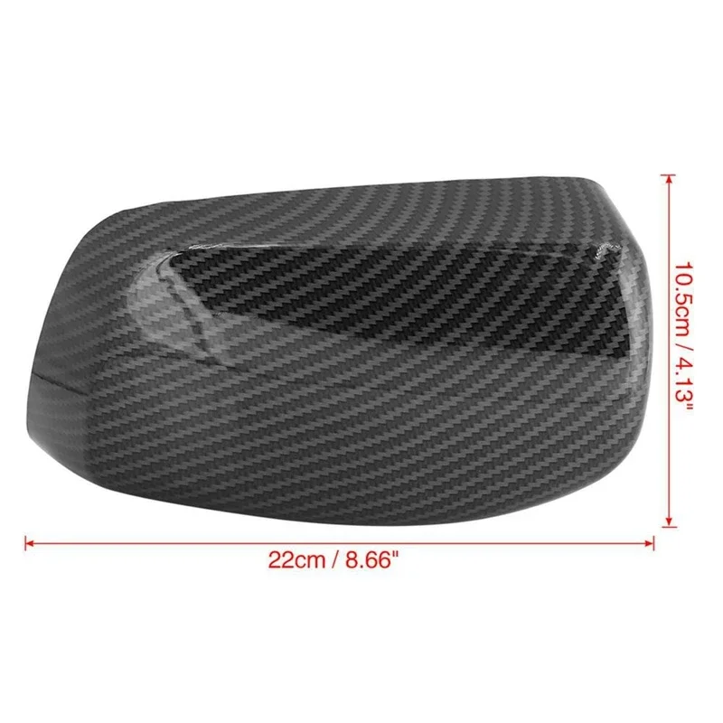 For BMW 5 Series E60 E61 E63 E64 2004 2005 2006 2007 2008 520i 525i 528i 528xi 530i Carbon Fiber car Rearview Side Mirror Covers