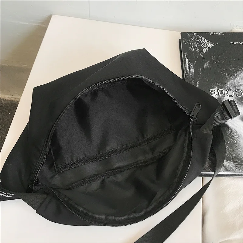 Trendy Sport Chest Bag For Men Retro Simple Khaki Black Green Shoulder Bag Outerdoor Travel Casual Messenager Waist Bag For Mans