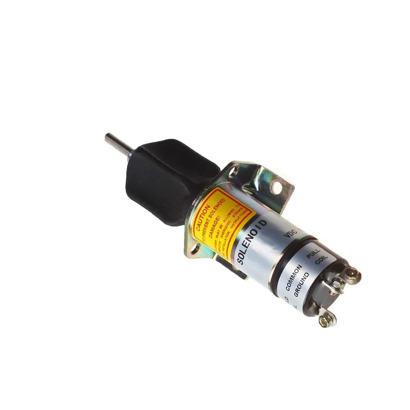

1500-1014 1502ES-12C6U1B1S2 Diesel Stop Solenoid 24V 3 Terminal for Woodward