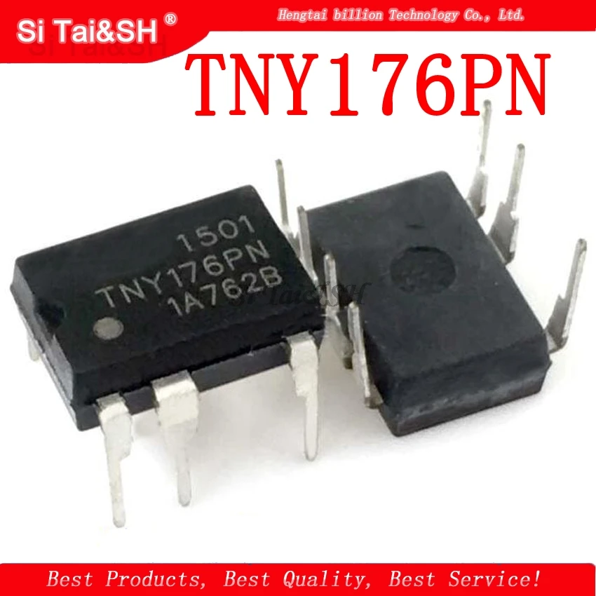 1PCS TNY176PN Black plastic protective case For DIP-7 TNY176P DIP TNY176 176PN new and original