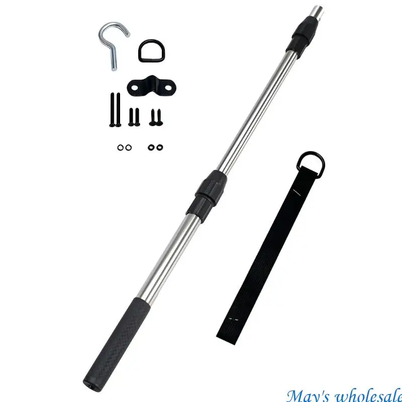 Professional Attic Ladder Control Set Corrosion Resistant Steel Rod Drop Cord Mechanism 448A