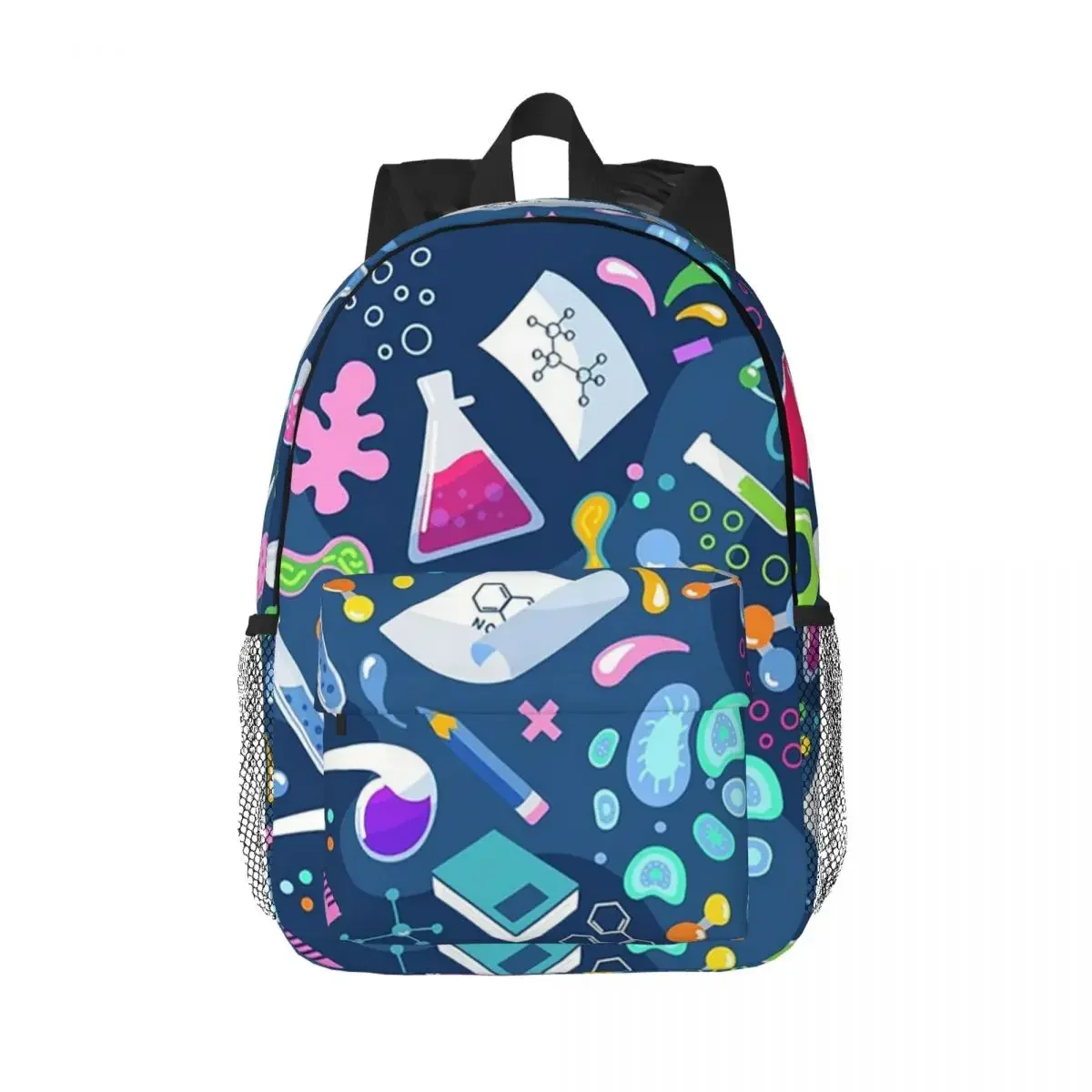 Amazing Science Backpacks Boys Girls Bookbag Cartoon Students School Bags Travel Rucksack Shoulder Bag Large Capacity