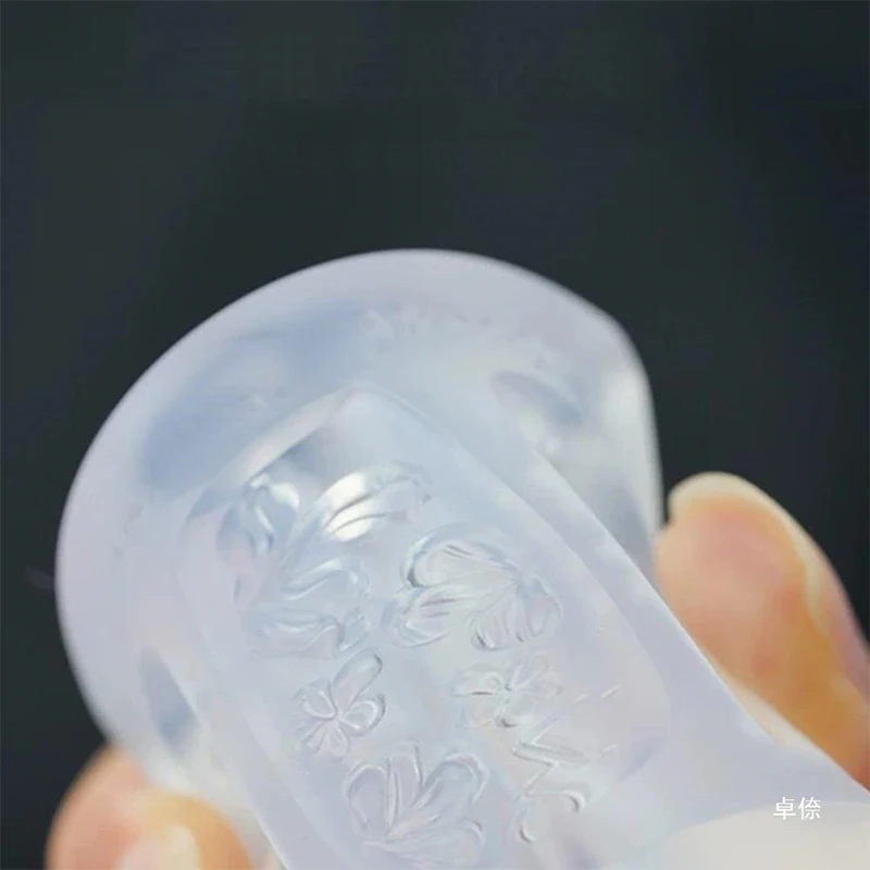3D Flowers Nail Mold DIY Silicone Nail Tools Floral Petal Nail Design Resin Molds Nail Art Carving Template Manicure Design