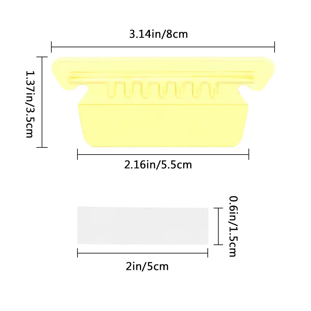 60 Pcs Bestandsmap Tabs Opknoping Bestandsmap Tabs Met Lege Inserts 2 Inch Pvc Tabs Voor Opknoping Mappen Quick identificatie