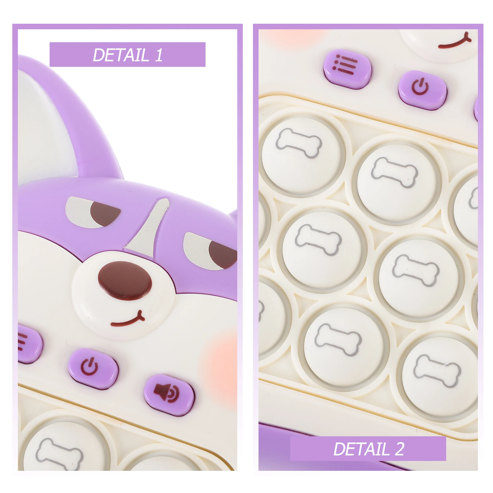 

Игровой автомат с быстрым толканием, обучающая игрушка в мультяшном стиле, улучшающая логику, координацию рук и глаз для детей