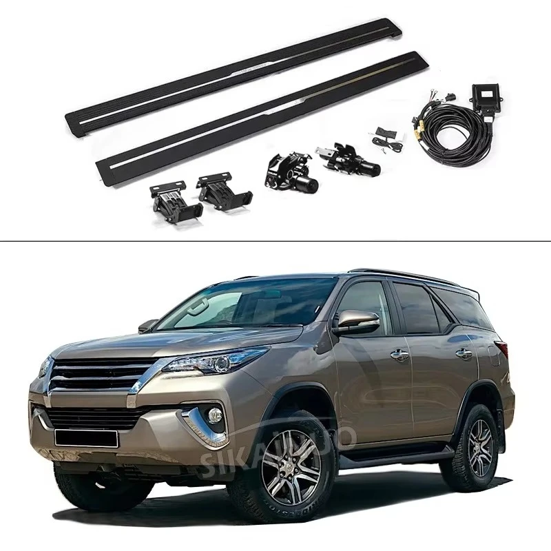 

Exterior Accessories for Car Auto Parts Electric Running Board Fortuner Side Step Power Foot Pedals Automatic Nerf bar