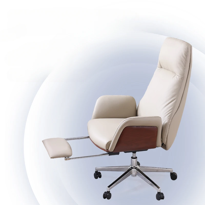 

Office Chair Leather Boss Reclining Business Class Office Waist Computer Chair Home Cadeira Ergornomica Sedentary Comfortable