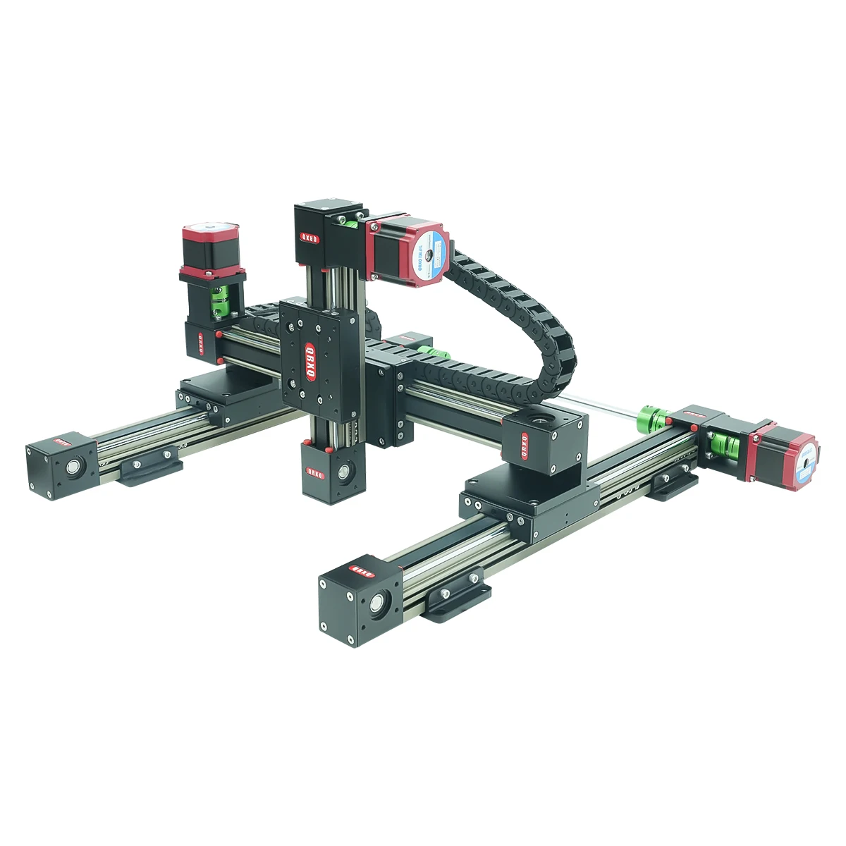 Gantry High Speed Low Noise Guide Double Rail Belt Drive Precision Linear Actuator Linear Guide