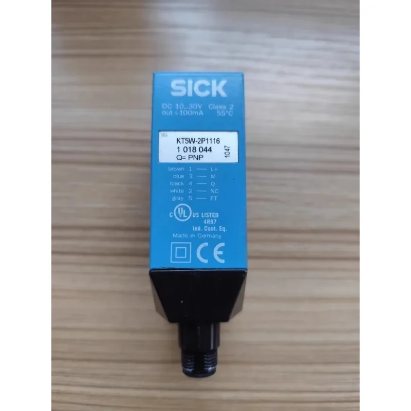 1PC NEW SICK KT5W-2P1116 1018044 In Stock Photoelectric RGB Contrast Color Code Sensor PNP 10kHz M12 5Pin KT5 Original Box