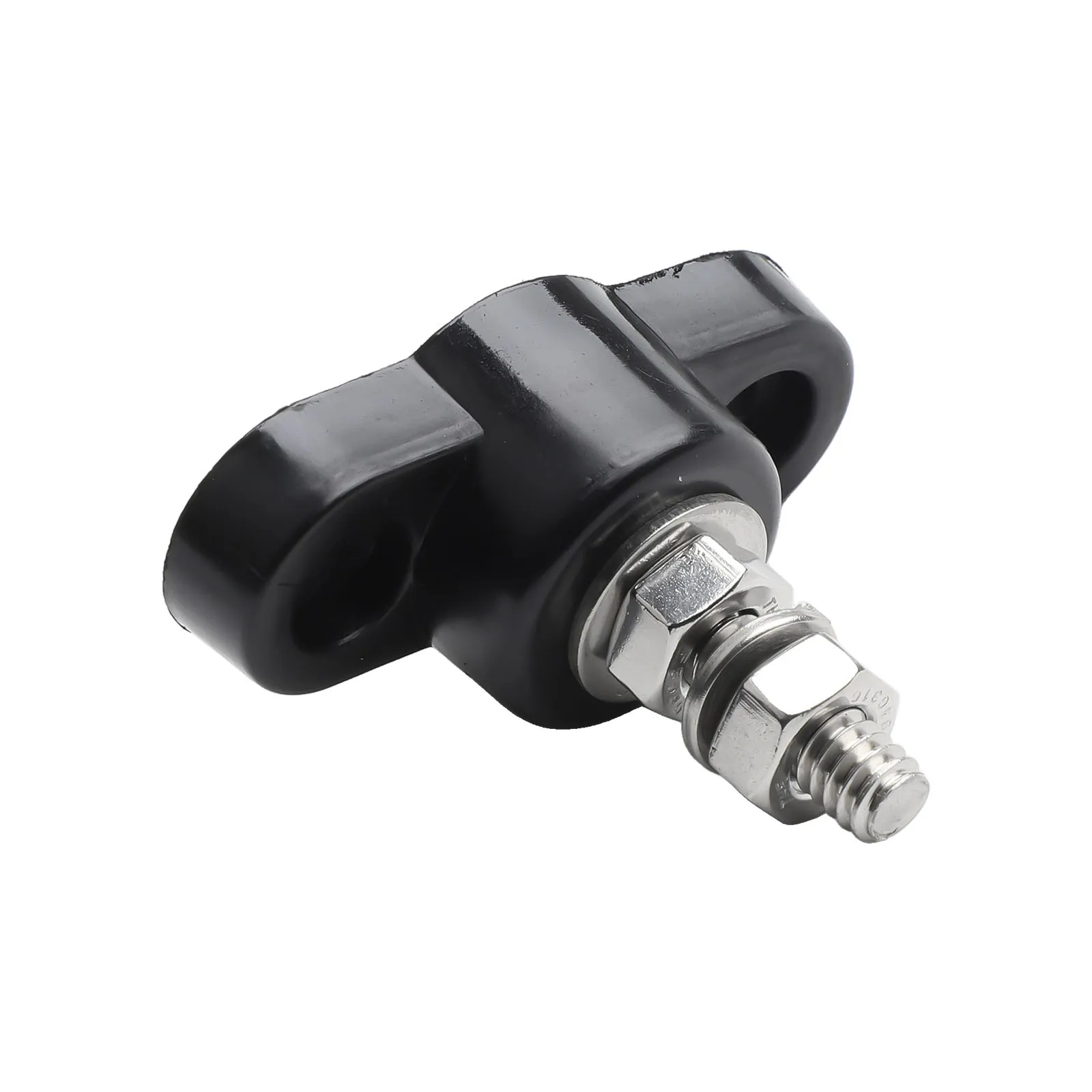 Red And Black Power Stud For RVs For Solar Battery Junction Box For All 12V 24V Wide Application Plastic Safety