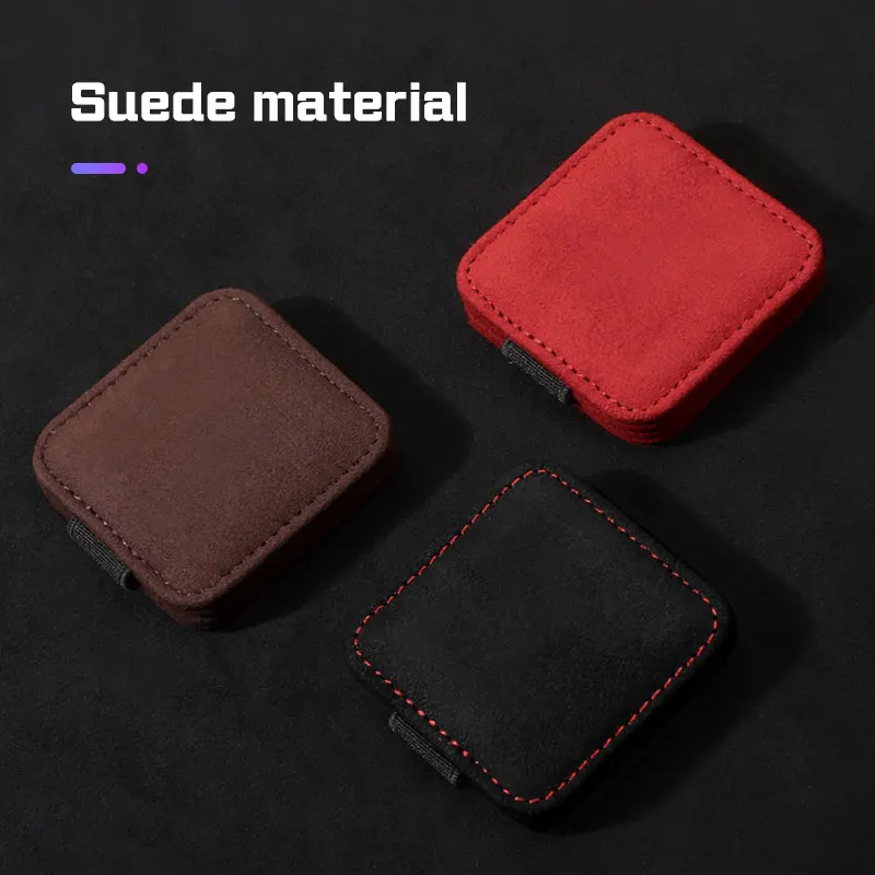 포르쉐 박스터 카이엔 파나메라 마칸 카이맨 911 918 996 718용 자석 스웨이드 카시트 벨트 클립 고정 리미터 액세서리