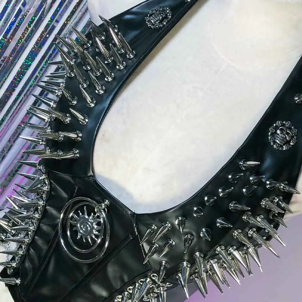 

Винтажные готические топы ручной работы в стиле Y2K: E-Girls, 90-е, стритвир, эмо, гранж, панк-рок, харадзюку, диджитал-гот, DIY, кавай.