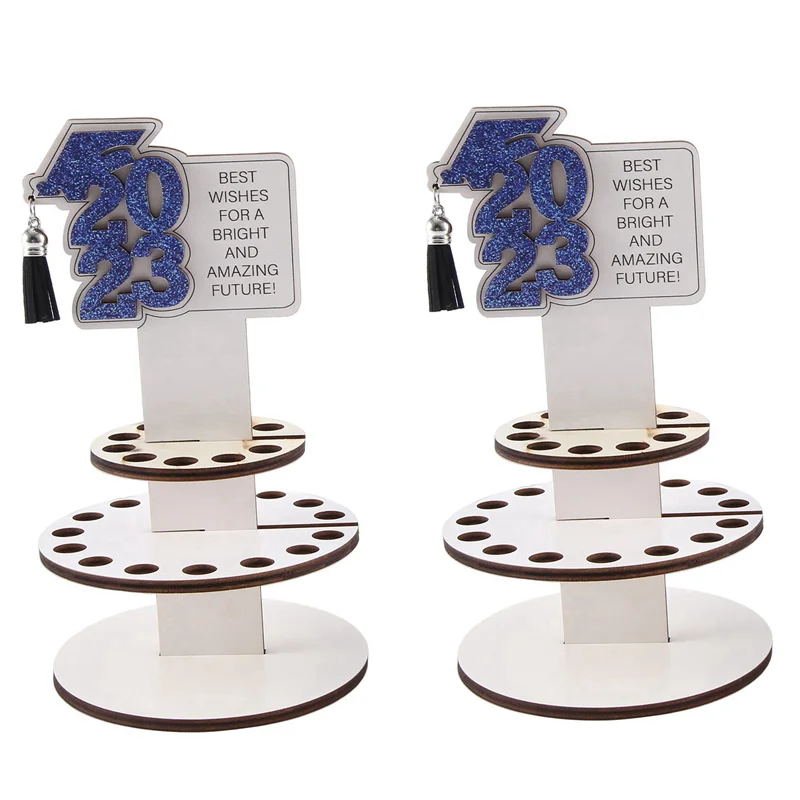 AK51-Graduation Greeting Cards Double-Layer Cash Holders With 25 Holes,Unique Gift Ideas For Graduation Reusable Durable