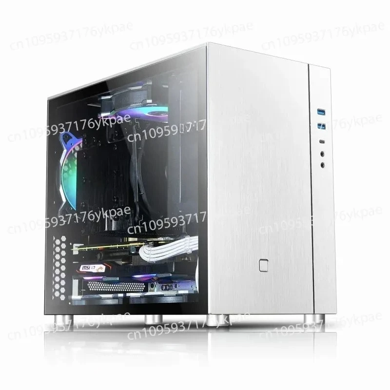 S200 Chassis MATX Main Board Large Power Supply Tempered Glass Side Penetration Support 160 Heat