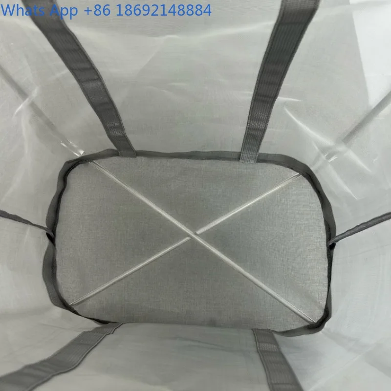 Stainless Steel Square Optical Dirty Laundry Basket Japanese Style Large Capacity Bedroom Foldable Portable Dirty Storage Basket
