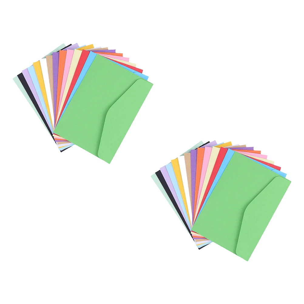 

Envelope Practical Music Solid Color Paper Envelopes Postcard Creative Colorful