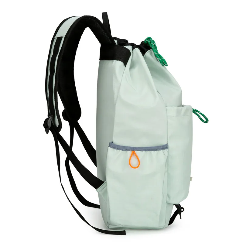 2026 Sports drawstring large capacity backpack for men and women, hiking backpack, student outdoor travel