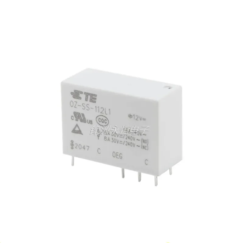 

1Pcs OZ-SS-112L1 OZ SS 112L1 12VDC 12V relay 16A 8PIN TE Original New