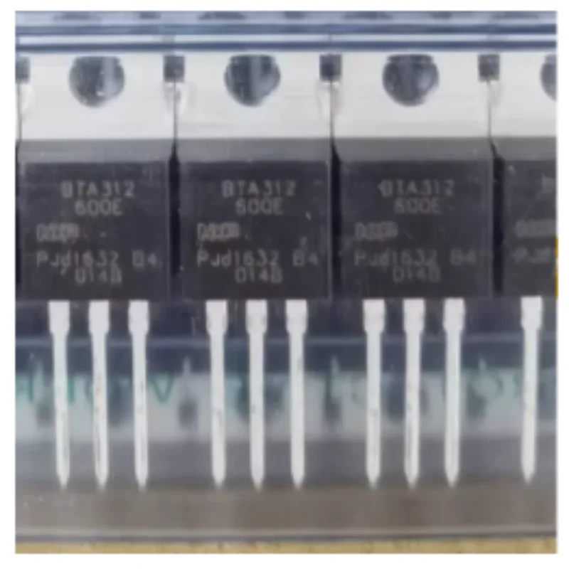 10PCS BTA312‑600E TRIAC Thyristor 12A 600V TO‑220 Through Hole Bidirectional SCR Power Transistor