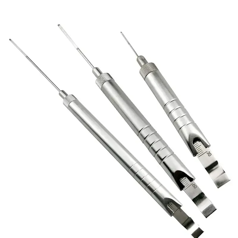 Wskaźnik głębokości od 0 mm do 30 mm / 60 mm / 40 mm / 90 mm ortopedia Instrumenty chirurgiczne weterynaryjne