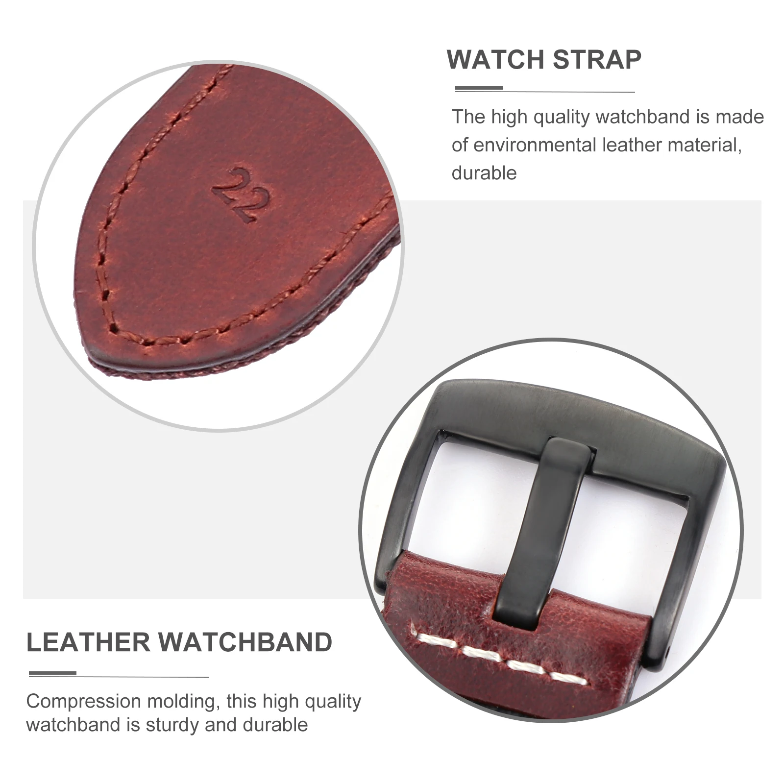 

22 Mm Retro Nylon Strap Smart Watch Bands Wrist Watchband Replacement Buckle Man