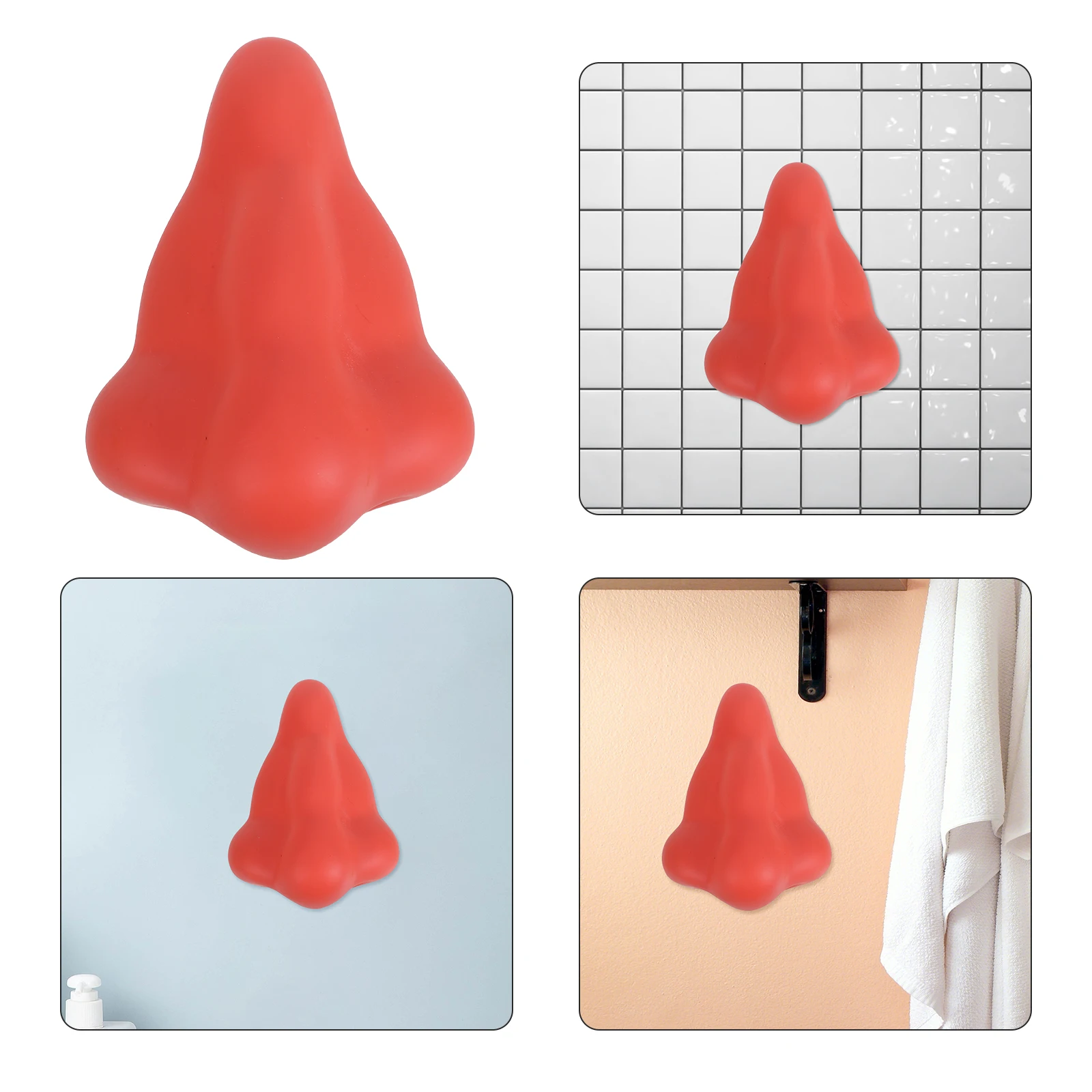 

Nose Shaped Gel Dispenser Refillable Soap Shampoo Liquid Bottle Case Bathroom Decoration Easy Installation Gross Gift Fun prank