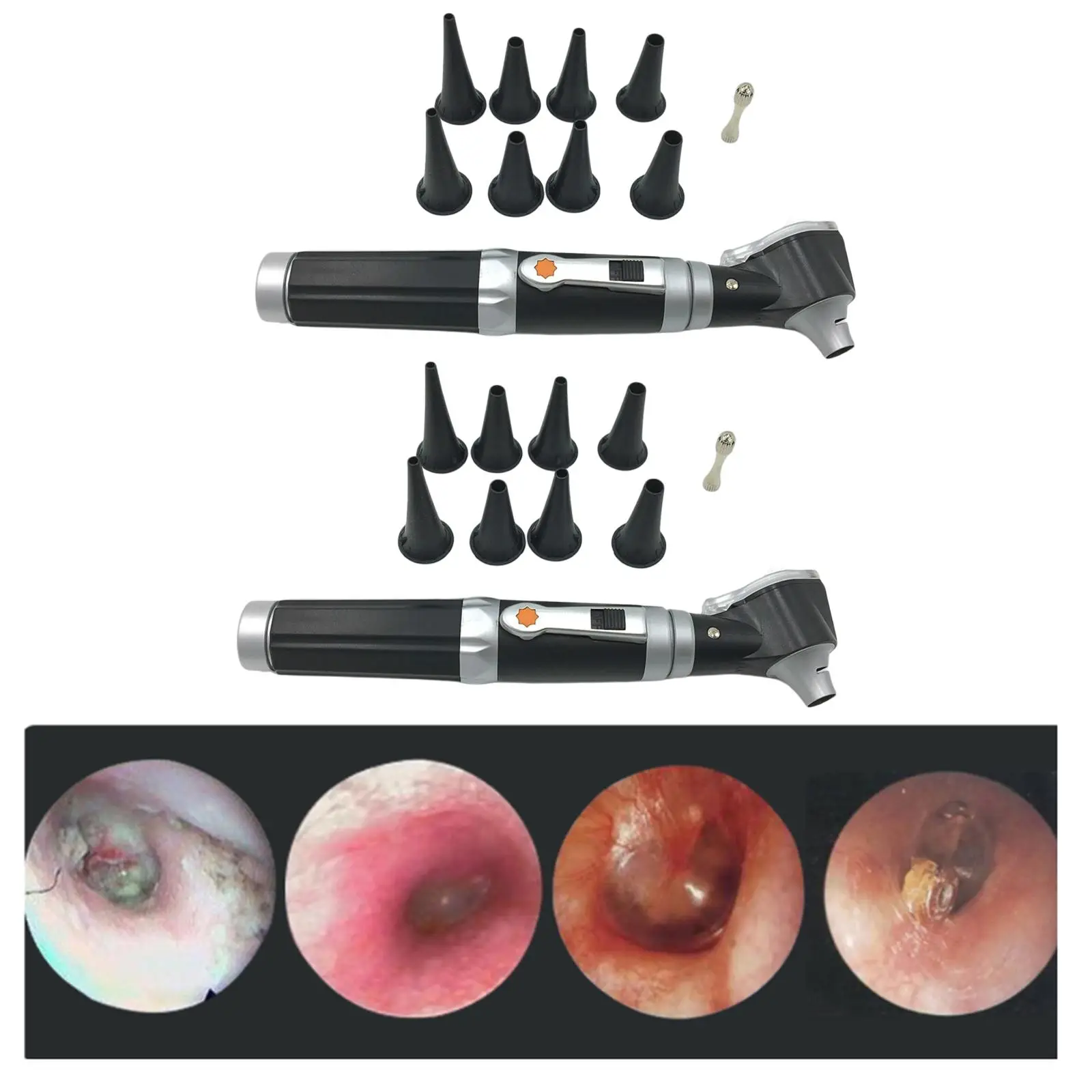 Ear Scope Pen Otoscope LED Bulb Clear View Ear Cleaner Tool for Family Ear Cleaning and Hygiene