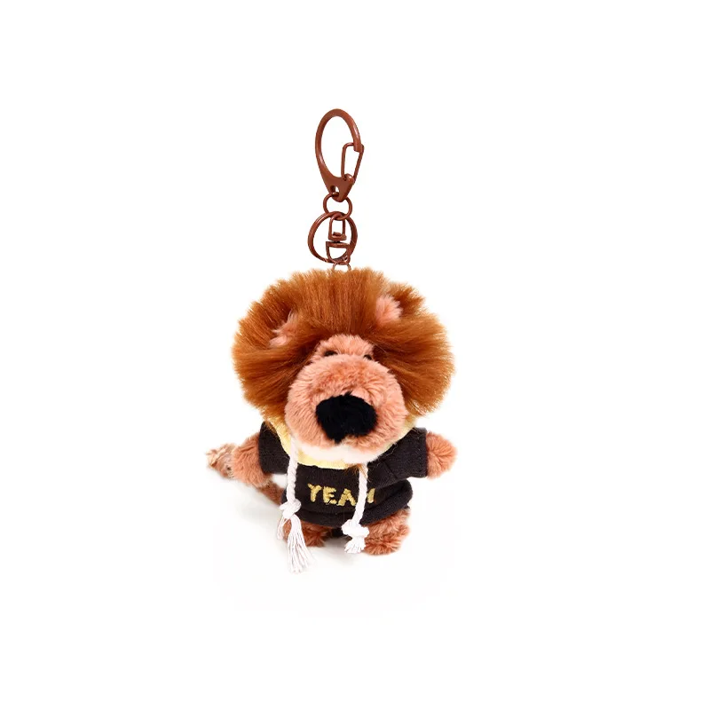 Sweat à capuche Nin Lion, pendentif de dressing, porte-clés en peluche, petit pendentif, accessoires de sac à dos, cadeaux