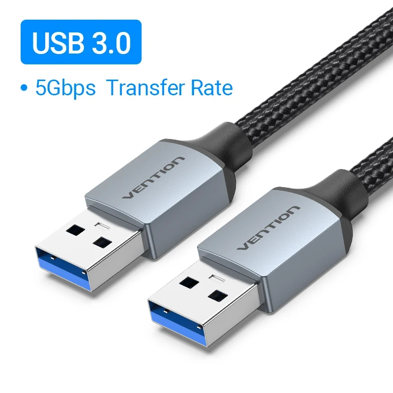 Ventie USB 3.0 Type A USB 3.0 2.0 Verlengkabel USB Male naar Male Verlengsnoer voor TV Box PC Muis USB A naar USB A Datakabels