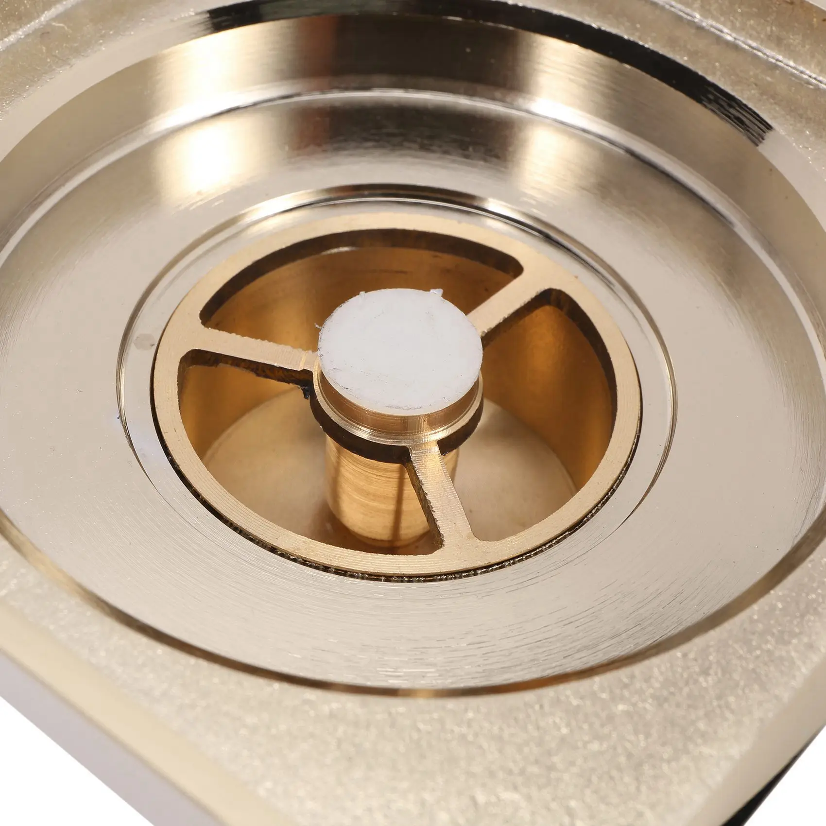 AT02-2X Gold Square Floor Drain Shower Ground Drainer With Strainer Filter Drainage Clean For Bathroom Washroom
