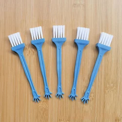 1Pcs Plastic Mini Small Brush Computer Keyboard Cleaning Brush Household Anti-clogging Small Brush Cleaning Brush Blue